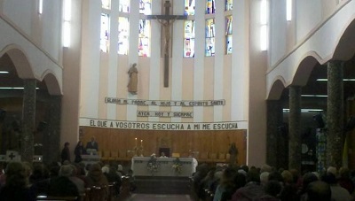 Las parroquias del interior del Chaco iniciaron su actividad por Semana Santa