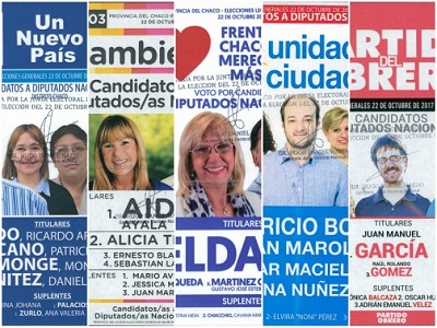 Ayala, Bolatti, Pertile, García, y Lezcano, la oferta electoral para los chaqueños