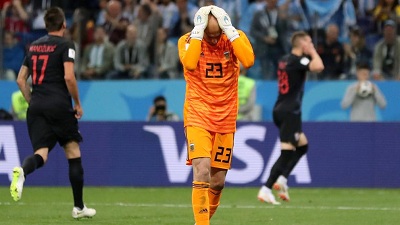 Mundial Rusia 2018 Papelón mundial: Argentina cayó goleada 3-0 ante Croacia y quedo casi eliminada