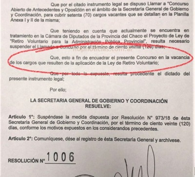 El Gobierno frena concursos hasta despu s del retiro voluntario