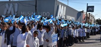 2400 alumnos de cuarto grado prometieron Lealtad a la Enseña Patria