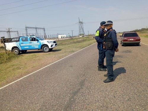 Refuerzan los controles policiales en rutas durante el receso invernal en las rutas de Chaco
