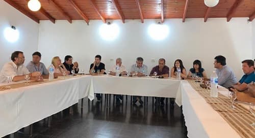 Polini, Machuca y Rodríguez, los voceros del Foro de Intendentes Radicales
