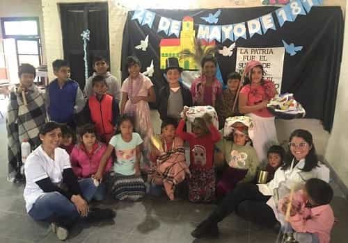Los niños que asisten a los comedores integrales celebraron la Semana de Mayo con distintas actividades