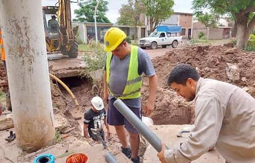 Sameep trabaja para resolver el problema del agua en Sáenz Peña