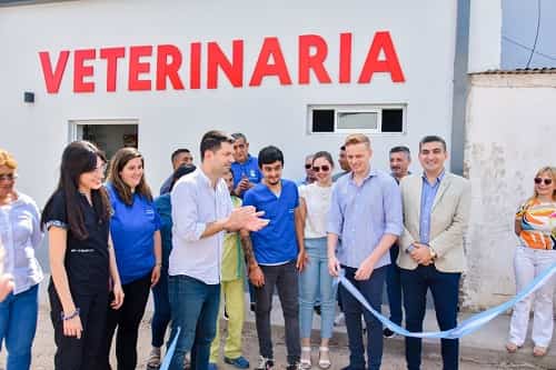 El intendente Bruno Cipolini inauguró las nuevas instalaciones de la Veterinaria Municipal