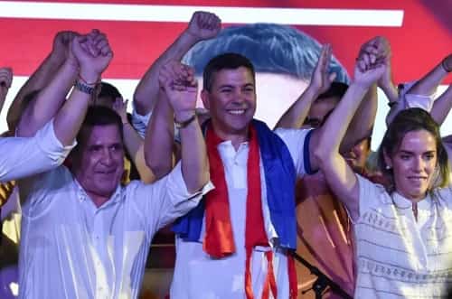 Santiago Peña ganó las elecciones en Paraguay y llamó a la unidad