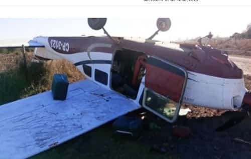 Avioneta con 300 kilo de cocaína se accidentó en Avía Terai y los investigadores se preguntan si la nave pre­tendía despegar o aterrizar