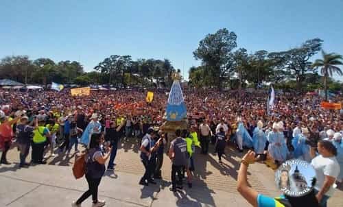 El arzobispo de Corrientes, Andrés Stanovnik, encabezó la misa central en honor a la Virgen de Itatí ante 300 mil personas