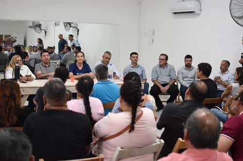 Marcos Resico articuló diferentes acciones en encuentros regionales con vecinos e instituciones
